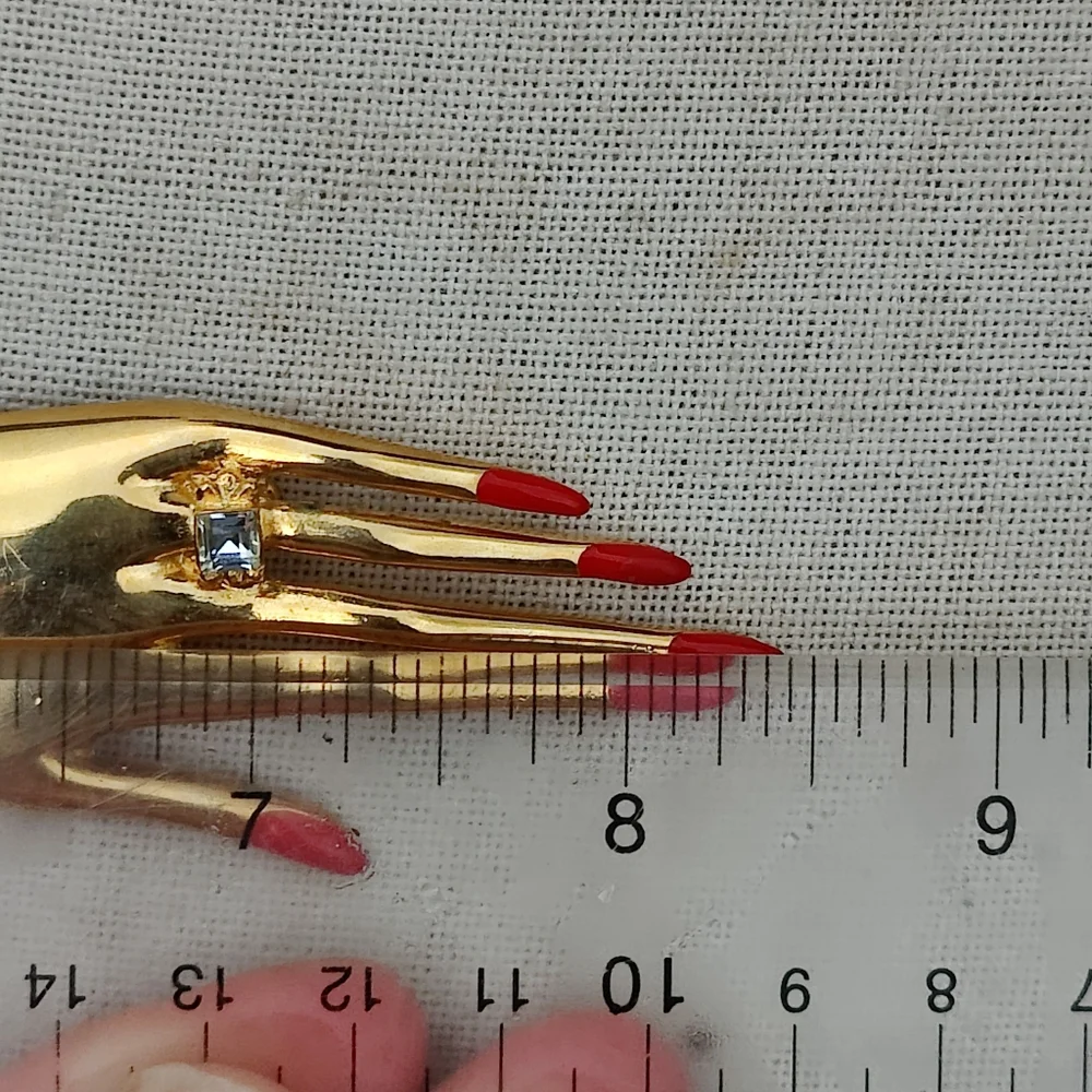 ✋ Rare Vintage Butler & Wilson Hand Brooch - Picture 3 of 6